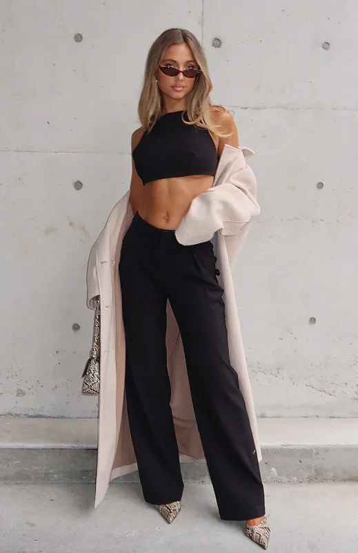 Timeless Outfits One For The Team Pants Black