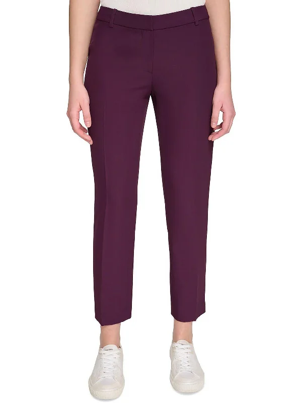 Cozy Fashion Petites Womens Slim Business Dress Pants