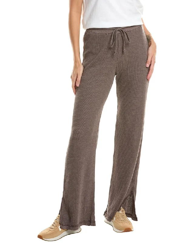 Casual Comfort Project Social T I'm Yours Thermal Side Slit Pant