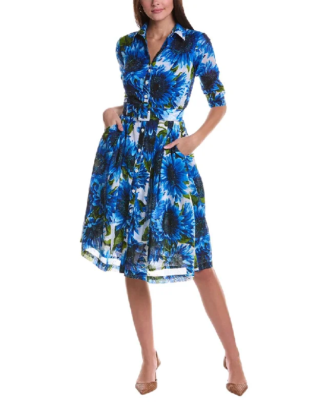 Comfortable Lounge Wear Samantha Sung Audrey 3 Silk Shirtdress