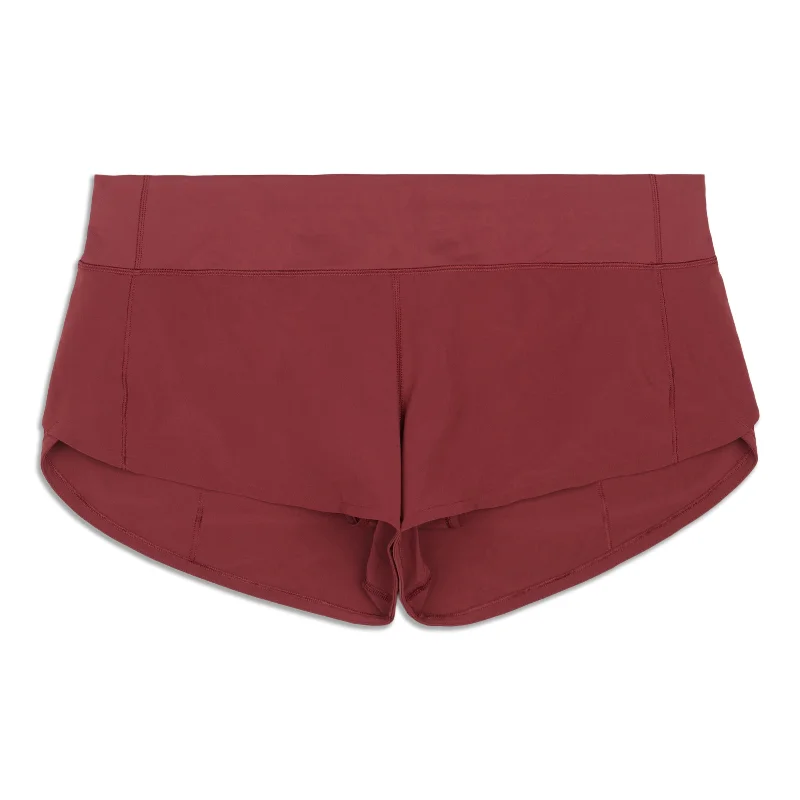 Cozy Fashions Speed Up Low-Rise Lined Short
