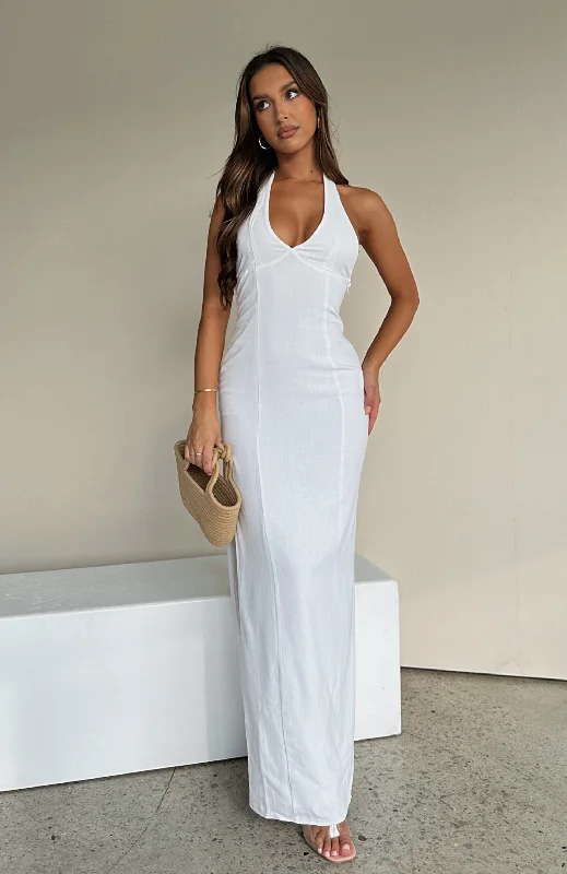 Relaxed Tops Sun Kissed Glow Maxi Dress White