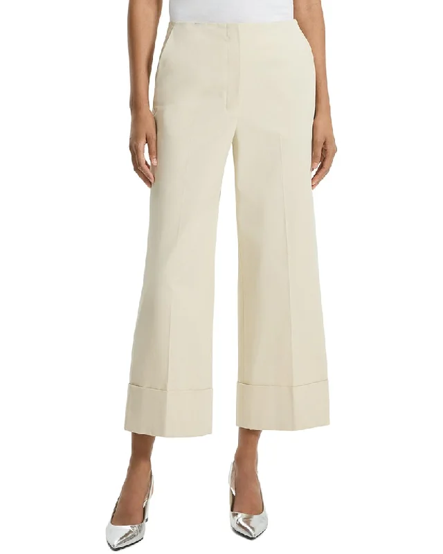 Easygoing Fashion Theory High-Waist Cuffed Pant