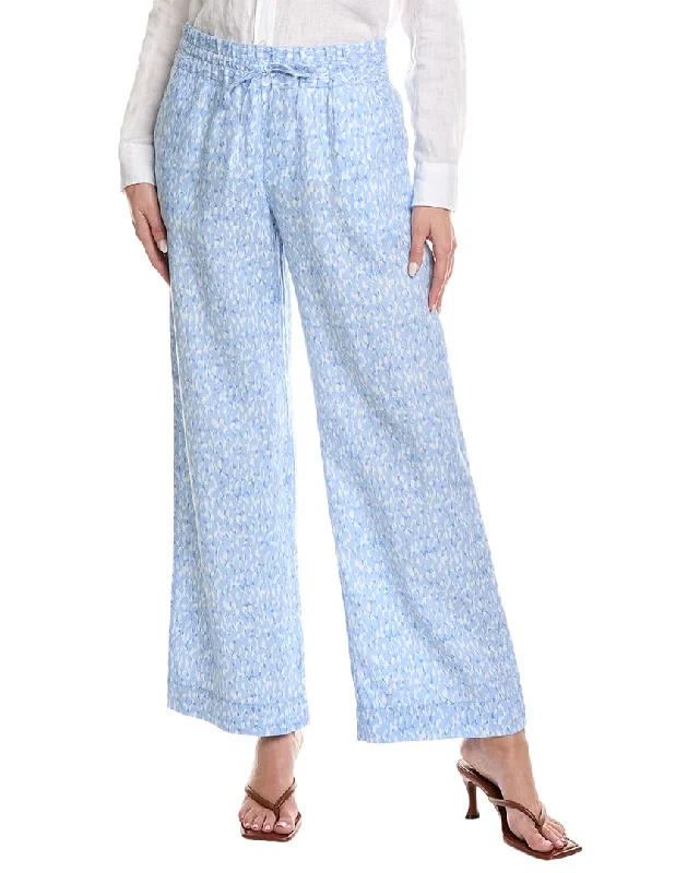Warm Wear Tommy Bahama Chic Cheetah High-Rise Easy Linen Pant