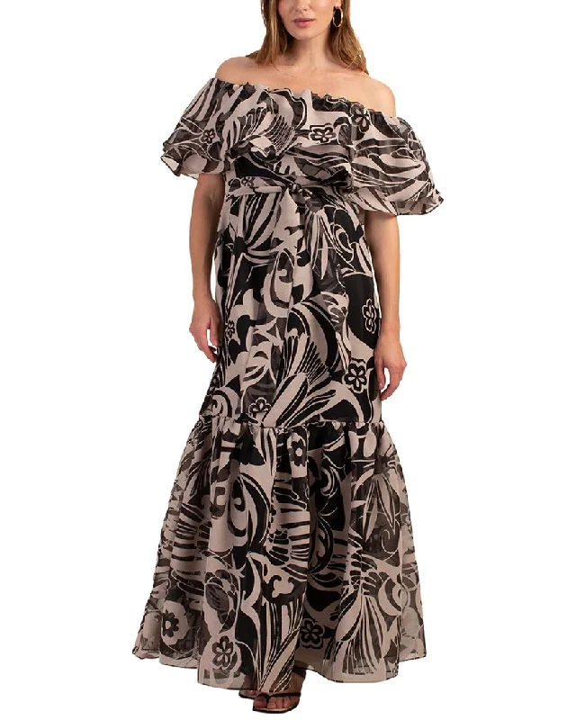 Cozy Essentials Trina Turk Flowery Dress