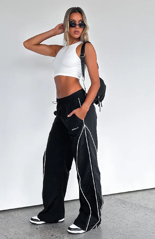 Relaxed Fashion Unphased Track Pants Black