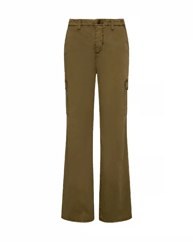 Casual Chic Looks Women's Channing Trouser In Brown Olive