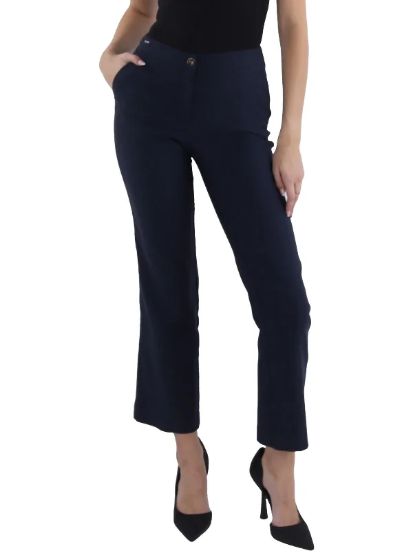 Soft Comfort Womens Pockets Work Day Wear Trouser Pants