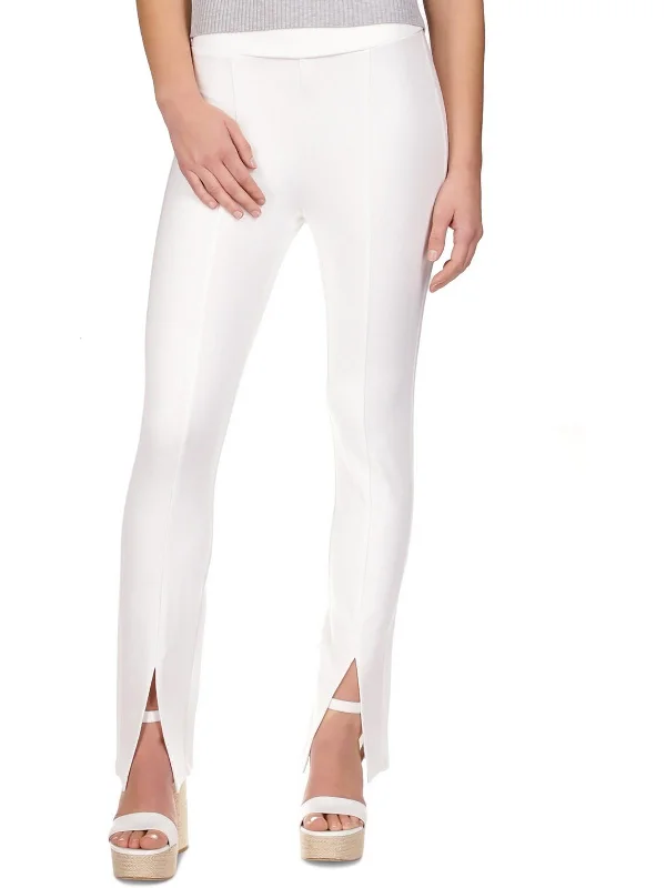 Fashionable Comfort Womens Slit Hem Pull On Leggings