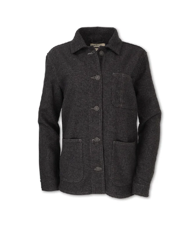 Cozy Chic Trends WOOL BLEND CHORE COAT