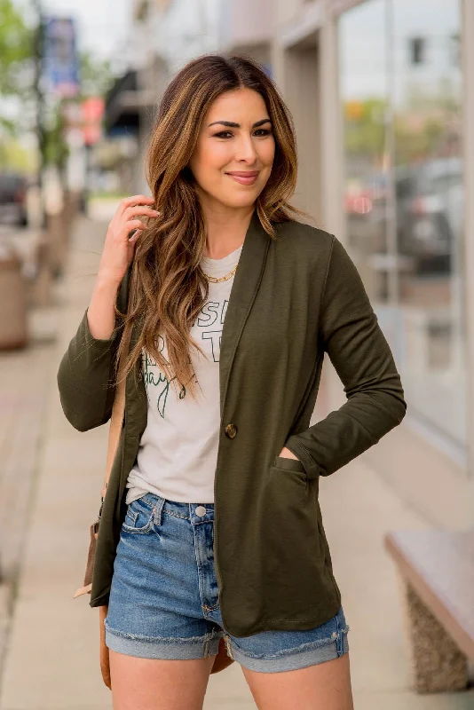 Breezy Comfort Everyday Cotton Blazer