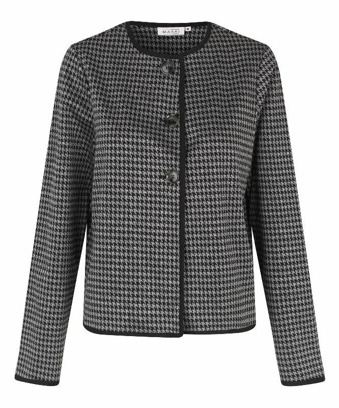 Timeless Outfits Juanta Houndstooth Jacket