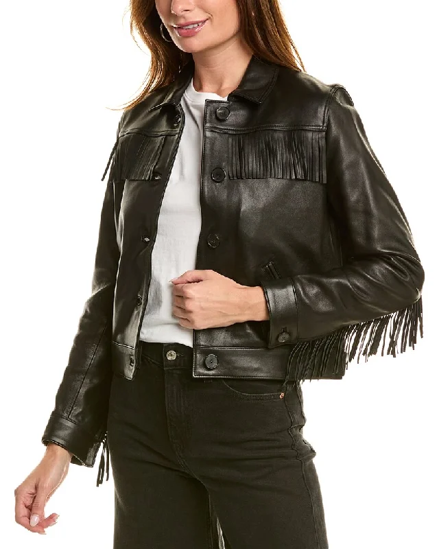 Light Fit The Kooples Leather Jacket