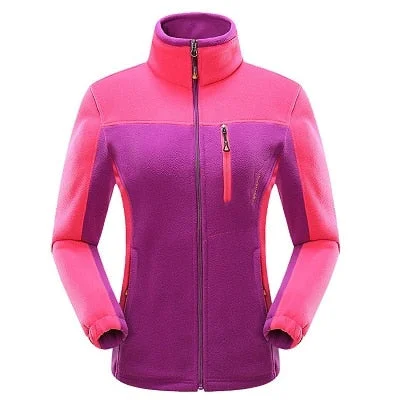 Light Dressing Winter Softshell Fleece (Purple)