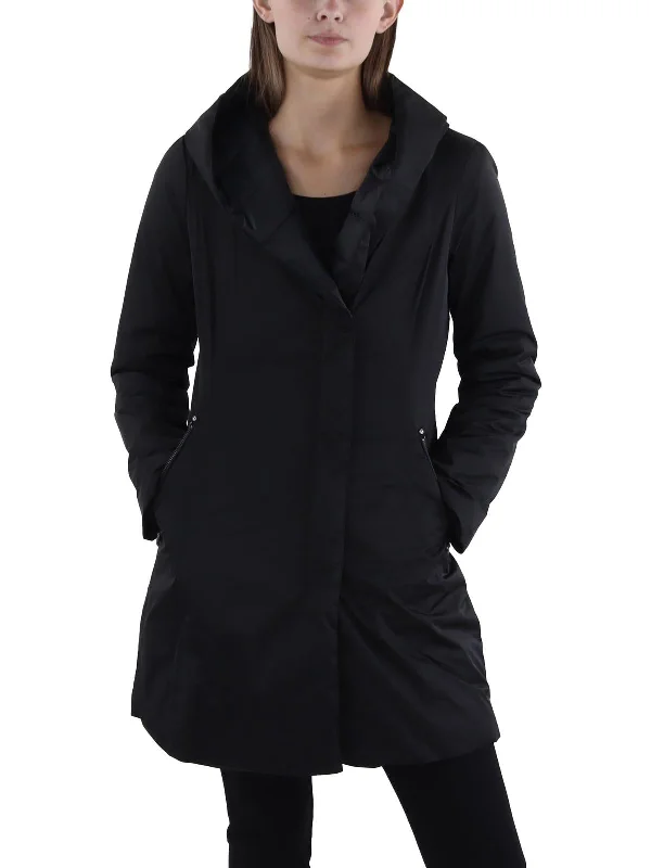 Elegant Fit Womens Insulated Asymmetric Raincoat