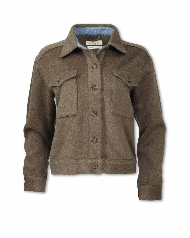 Breezy Outfits WOOL BLEND MILITARY JACKET