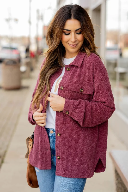 Soft Comfort Wear Woven Textured Shacket
