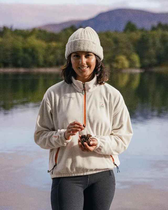 Light Fit Ayla Recycled Micro Polartec® Fleece - Vintage White