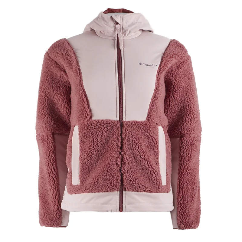 Comfy Dress Columbia Womens Hakatai Full Zip Fleece Beetroot Dusty Pink