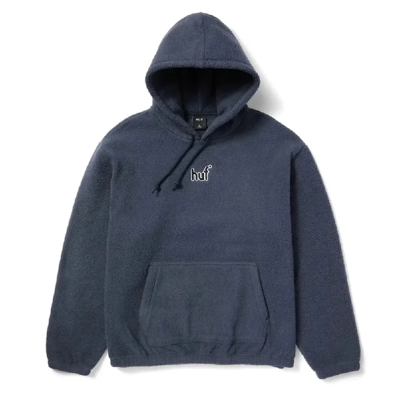 Cozy Outerwear Huf Womens Griffith Hooded Fleece Blue Night