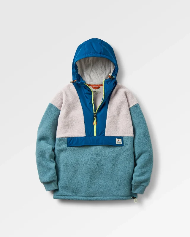 Cozy Lifestyle Maren 1/2 Zip Recycled Sherpa Fleece - Arctic