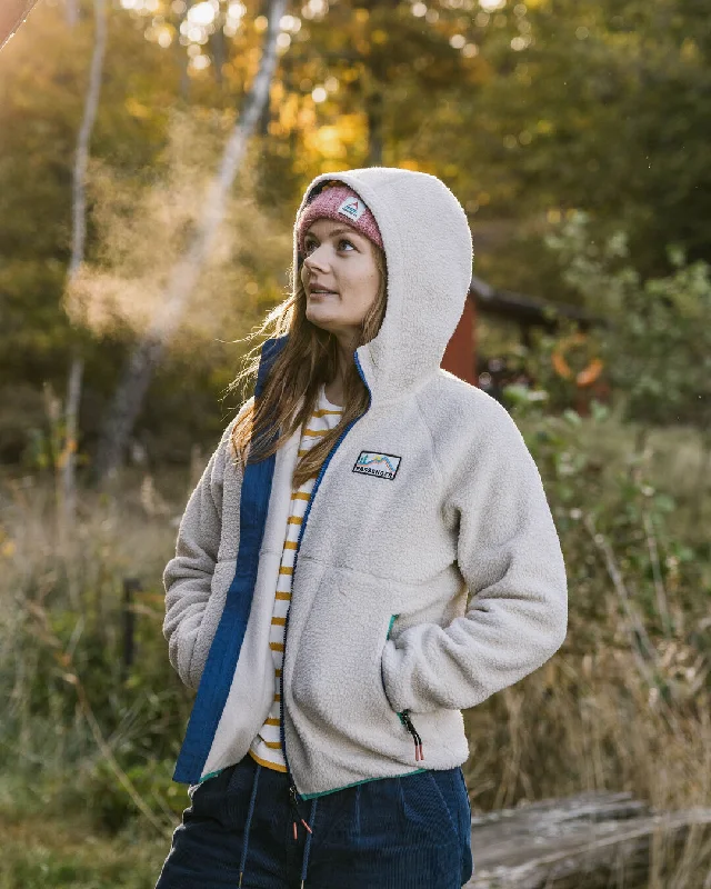 Comfortable Fitwear North Coast 2.0 Full Zip Recycled Sherpa Fleece - Oatmeal