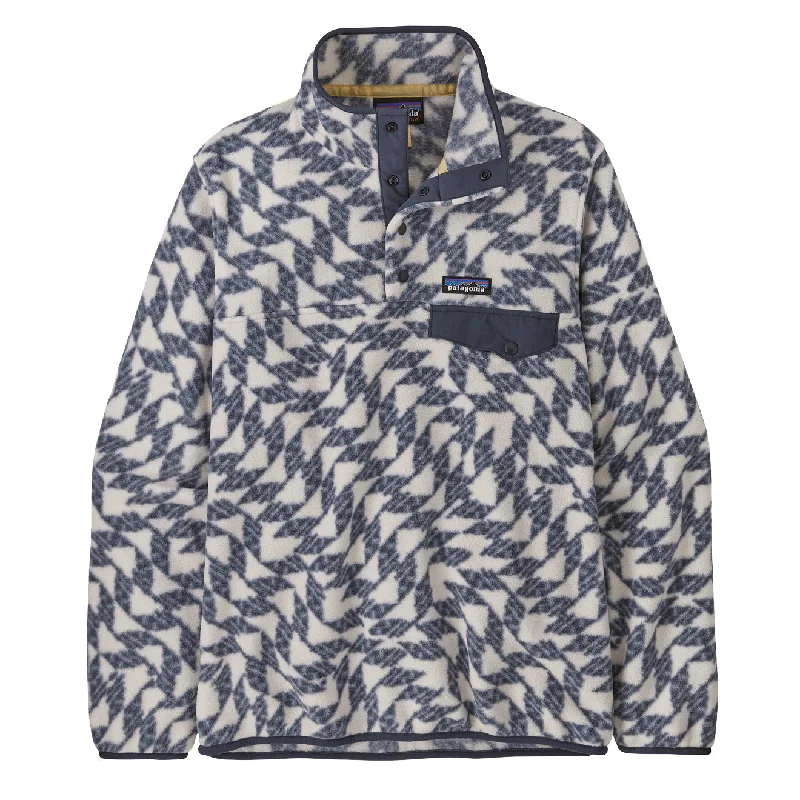 Elegant Casuals Patagonia Womens Lightweight Synch Snap-T Pullover Synched Flight Small / Natural