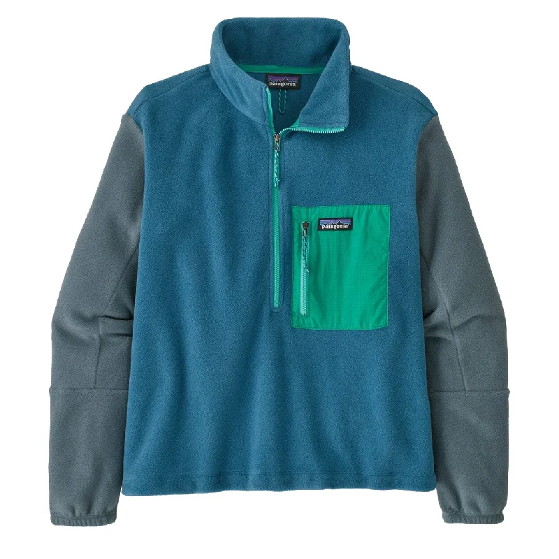 Trendy Dresses Patagonia Womens Microdini 1/2 Zip Fleece Pullover Wavy Blue