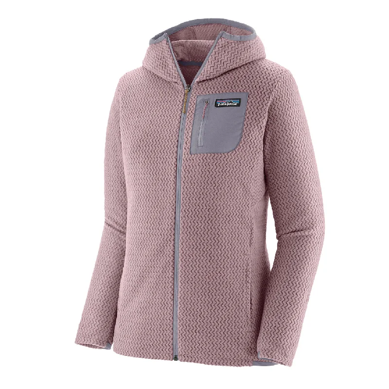 Casual Comfort Wear Patagonia Womens R1 Air Full-Zip Fleece Hoody Milkweed Mauve