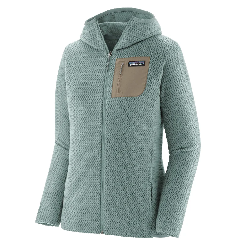 Casual Ease Patagonia Womens R1 Air Full-Zip Hoody Thermal Blue
