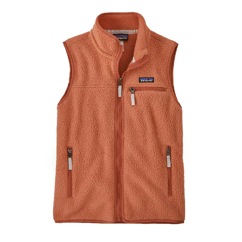Fashionable Comfort Patagonia Womens Retro Pile Fleece Vest Sienna Clay