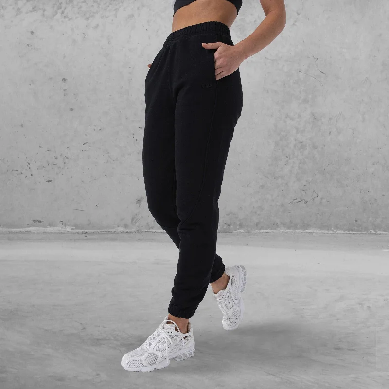 Soft Feel REC GEN - Women's Rest Fleece DBL Jogger - Blackout