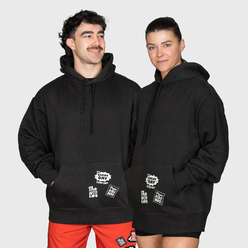 Warm Layers TWL - SUMMIT OVERSIZED HOODIE - CARBON/CARB LOAD