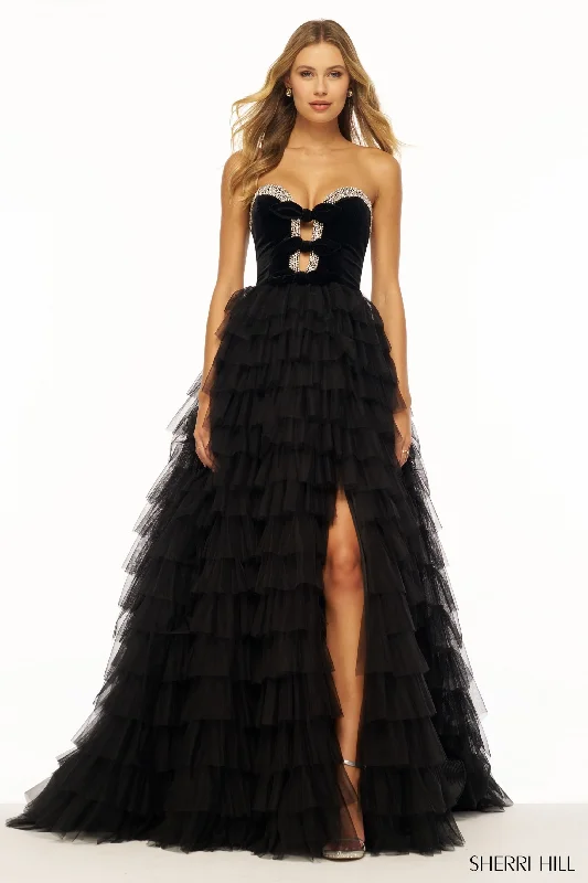 Cozy Fashion Sherri Hill 56034