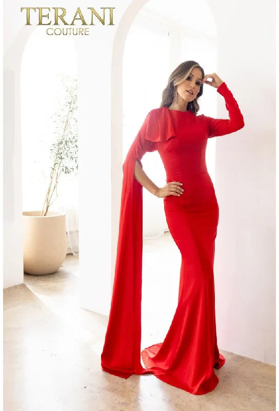 Stylish Jackets TERANI 241E2442 DRESS