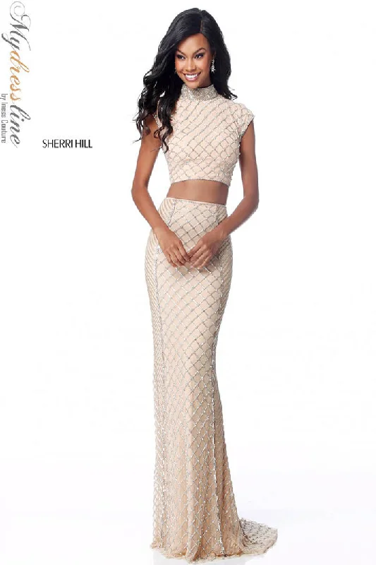 Soft Fabric Looks Sherri Hill 51738
