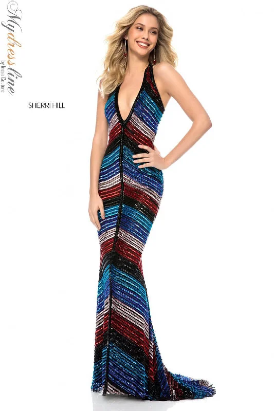 Soft Textures Sherri Hill 51784